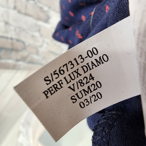 Banana Republic Performance Luxury Touch Polo Shirt Diamond Navy Blue Size Large - Picture 14 of 14